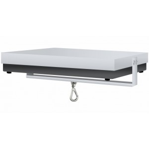DS-A01, Set per la pesata sottobilancia, composto da piattaforma, staffa e gancio, (solo per mod. con piatto di pesata "B")